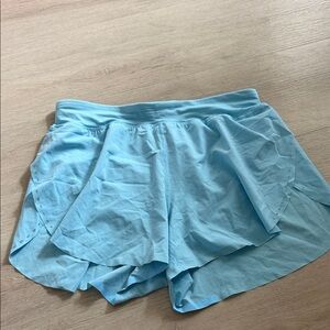lululemon athletica Sky Blue Athletic Shorts